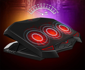 <span class=keywords><strong>Refroidisseur</strong></span> d'ordinateur <span class=keywords><strong>portable</strong></span> de jeu en gros avec double port USB, 3 ventilateurs, base de refroidissement <span class=keywords><strong>pour</strong></span> ordinateur <span class=keywords><strong>portable</strong></span>, support réglable <span class=keywords><strong>pour</strong></span> <span class=keywords><strong>gamer</strong></span> 17,3 pouces - Product Image 6