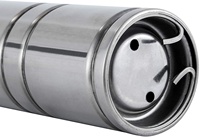 Pompe à eau submersible pour puits profond, pompe électrique AC pour forage, 3 pouces, 1 CV, 0,75 kW, 85 m de hauteur de refoulement