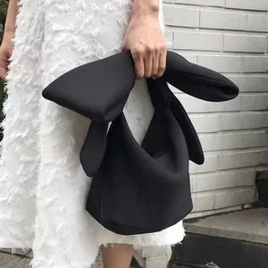 क्यूट बो महिलाओं के हैंडबैग महिलाओं के हैंड बैग लोकप्रिय होबो बैग शोल्डर पर्स