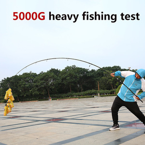 Canne à pêche spinning en carbone 3 sections 3,3M-3,9M à action rapide, poignée composite pour la pêche en bateau en mer et la pêche en <span class=keywords><strong>surfcasting</strong></span> en eau salée - Product Image 4