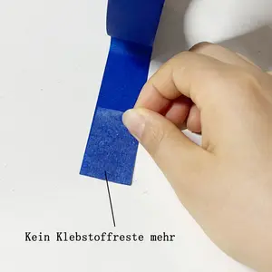 Original Multi-Oberfläche-Bilderkunst Band Kreppapier Hochtemperatur-Verkleidungsband für Malerei