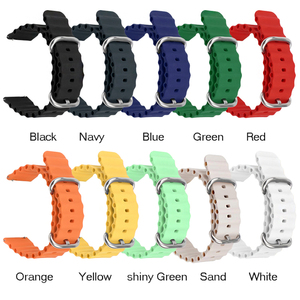 <span class=keywords><strong>Bracelet</strong></span> de <span class=keywords><strong>montre</strong></span> en caoutchouc souple <span class=keywords><strong>Sport</strong></span> à dégagement rapide 20/22mm <span class=keywords><strong>Bracelet</strong></span> de <span class=keywords><strong>montre</strong></span> en silicone pour <span class=keywords><strong>Samsung</strong></span> Galaxy <span class=keywords><strong>Gear</strong></span> Omeg Watch - Product Image 6