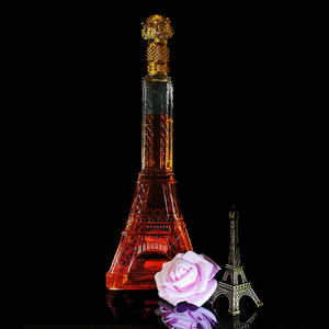 Chai Thủy Tinh Rượu Vang 500Ml 700Ml Hình Tháp <span class=keywords><strong>Eiffel</strong></span> Tùy Chỉnh Nhà Máy - Product Image 1