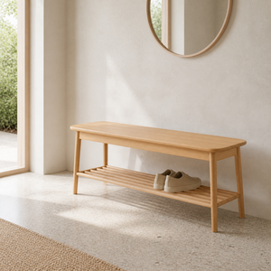 Banc de jardin Woodland Hall - Chaise de jardin en bois d'exportation avec pieds sabre - Mobilier d'extérieur durable et imperméable pour restaurant et terrasse - Product Image 3