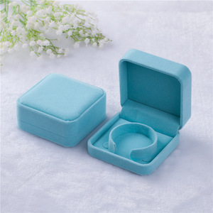 Jewelry Gift <b>Box</b> Square <b>Rings</b> Packaging Display Portable Travel Case Velvet <b>Ring</b> <b>Box</b> Bangle <b>Box</b> - Product Image 6