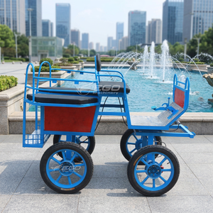 Venta Directa de Fábrica: Carroza de Poni de 4 Ruedas para Turismo y Maratones, Carroza de Transporte - Product Image 1