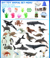 AiJH Marionnettes d'animaux dinosaures en PVC solide personnalisées, modèles de décoration pour parcs à thème, jouets éducatifs pour enfants