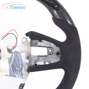 הוביל תצוגה שטוח התחתון סיבים פחמן הגה עבור הונדה אזרחית - Product Image 6