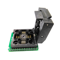 Adaptador de programador de IC TQFP32 QFP32 a DIP32, zócalo de prueba de chip SA663, base de grabación para circuitos integrados