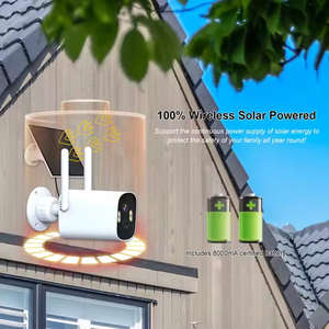 ชุดกล้องวงจรปิดอัจฉริยะ Smart Wi-Fi NVR 4CH กล้อง CMOS พลังงานแสงอาทิตย์ต่ำ พร้อมระบบมองกลางคืน บันทึกข้อมูลบนคลาวด์ มาตรฐานกันน้ำ IP66 เหมาะสำหรับบ้าน โรงแรม สำนักงาน - Product Image 4