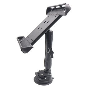 Support de tablette pour tableau de bord de voiture, fixation par ventouse avec grande pince pour toutes les tablettes Apple iPad Samsung Galaxy Tab de 10 à 11 pouces - Product Image 1