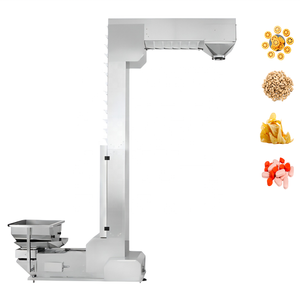 Dzjx Z Loại chuỗi xô băng tải cho hạt giống Coca kẹo thép không gỉ PP SUS304 thép carbon cấp thực phẩm xô thang máy - Product Image 2