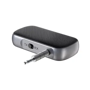Adaptateur émetteur audio 2 en 1 Casque d'écoute sans fil Aux Jack 3.5mm pour Tv Pc Kit Car Music Bluetooth Audio Receiver Handsfree