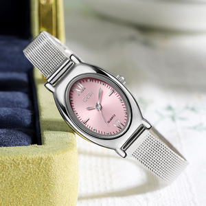 Oval High End Women's <b>Watch</b> Small And Exquisite Wristwatch Women's Waterproof Quartz <b>Watch</b> - Product Image 2