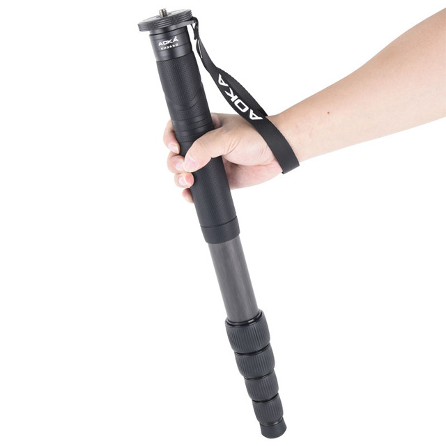 Professional Lightweight Portable Carbon Fiber Digital Camera Monopod