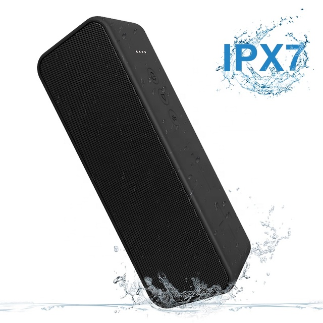 OZZIE T10 12W Heavy Bass Portable for 5.3 Speaker Wireless Mic Support Rechargeable 2200mAh Battery IPX7 Waterproof for