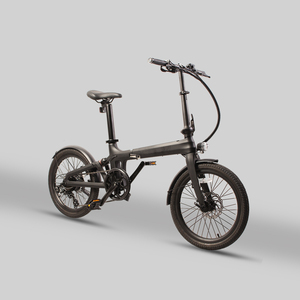 Mini bicicleta eléctrica plegable de 20 pulgadas, bicicleta de bolsillo, con sensor de torsión, pedelec, novedad - Product Image 5