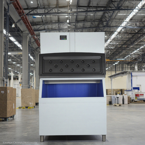 Máquina de Hielo Independiente para Restaurantes y Bares Comerciales, 1000 kg/24 h, 110/220 V, Forma de Bloque de Hielo, Máquina para Hacer Cubitos de Hielo para Bebidas Frías - Product Image 6