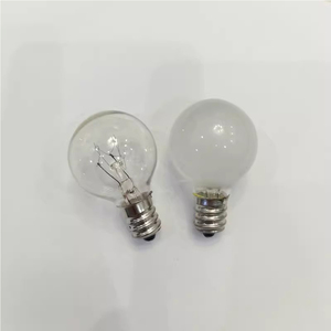 <span class=keywords><strong>Ampoule</strong></span> incandescente HoneyFly <span class=keywords><strong>G30</strong></span> E12 110V 10W 30*49mm Transparente/Givrée 2700K Lampe tungstène à l'ancienne Verre transparent - Product Image 1