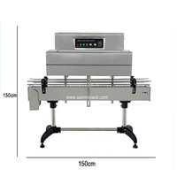 Machine d'emballage thermorétractable semi-automatique électrique de haute qualité BSS-1538B pour étiquettes de bouteilles