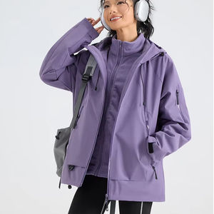 Chaqueta Softshell Personalizada con Logotipo para <span class=keywords><strong>Hombre</strong></span>, Color Amarillo Marrón <span class=keywords><strong>Euphoria</strong></span>, Impermeable, Cortavientos, Informal para Exteriores, Chaqueta de Otoño - Product Image 1