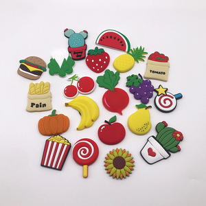 Aimants de réfrigérateur personnalisés en PVC et caoutchouc, taille moyenne, autocollants magnétiques en forme, pour réfrigérateur, cadeau, souvenir - Product Image 4