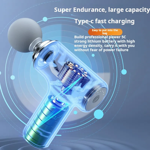 マッサージヘッド2025,新卸売深組織ミニマッサージガンボディマッサージャー筋パーカッション振動ミニ - Product Image 5