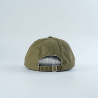 Casquette unisexe 6 panneaux en coton délavé à l'acide de haute qualité, style papa, avec logo brodé plat, idéale pour l'extérieur – Grande Vente.