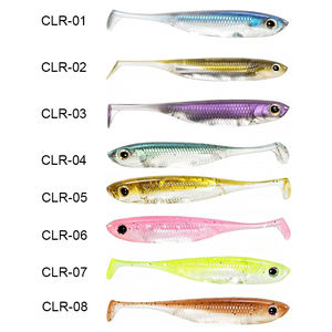 Appât en plastique souple queue de pagaie nageur <span class=keywords><strong>Drop</strong></span> <span class=keywords><strong>Shot</strong></span> Bass Shad Minnow leurre de pêche appât pour bar <span class=keywords><strong>truite</strong></span> Panfish Rockfihsh maquereau Crappie - Product Image 6