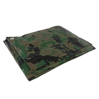 Bâche de camouflage WOQI pour équipement de plein air, camping, randonnée, imperméable, résistante aux UV, bâche de protection contre la pluie et bâche de hamac