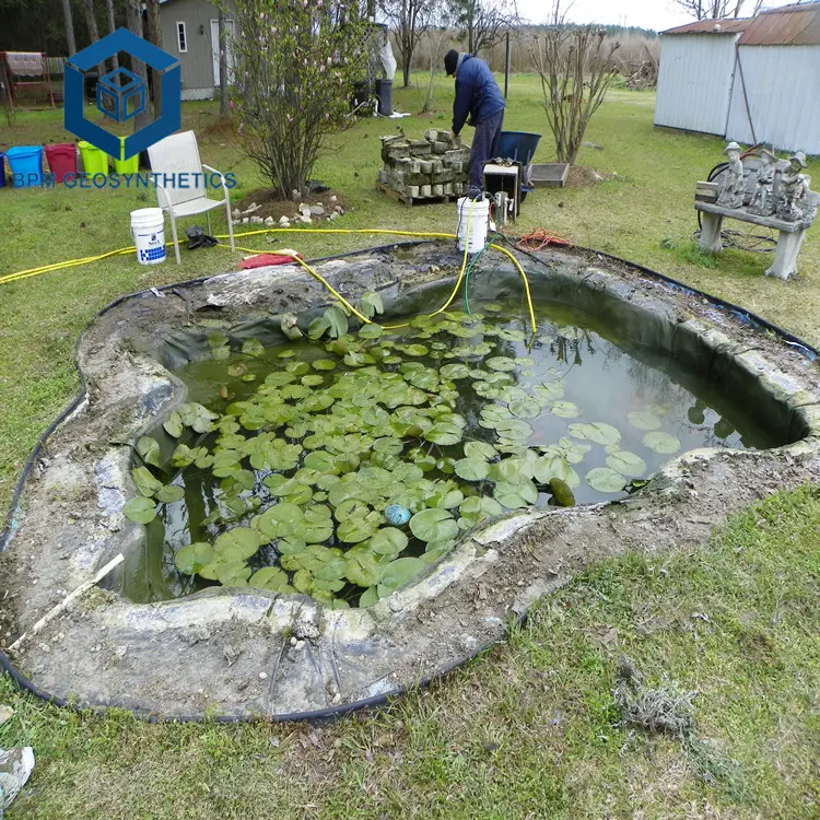 Stortplaats Biodigester Liners Geomembraan Voor Kunstbloemenpoelen