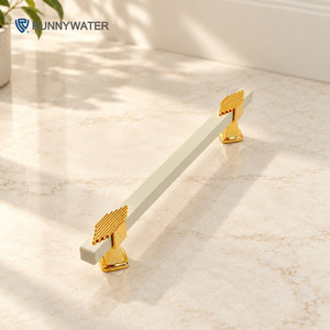 <strong>Modern</strong> Aluminum Handles Pull For Cabinet Furniture Handle <strong>Black</strong> Gold Furniture <strong>Drawer</strong> Cupboard Handle Bathroom Kitchen - Product Image 1