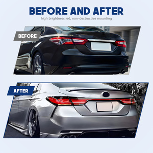 Feux arrière LED LUFENG avec clignotants séquentiels et éclairage de coffre traversant pour Toyota Camry 2018 - <span class=keywords><strong>2022</strong></span> - Product Image 4