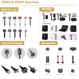 ไดร์เป่าผมไฟฟ้าอเนกประสงค์เครื่องมือจัดแต่งทรงผมความเร็วสูงสำหรับมืออาชีพใช้ในบ้าน - Product Image 6