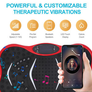 Máquina de ejercicio de placa de vibración de tendencias populares Placa de vibración de capacidad de carga fuerte con control remoto - Product Image 6