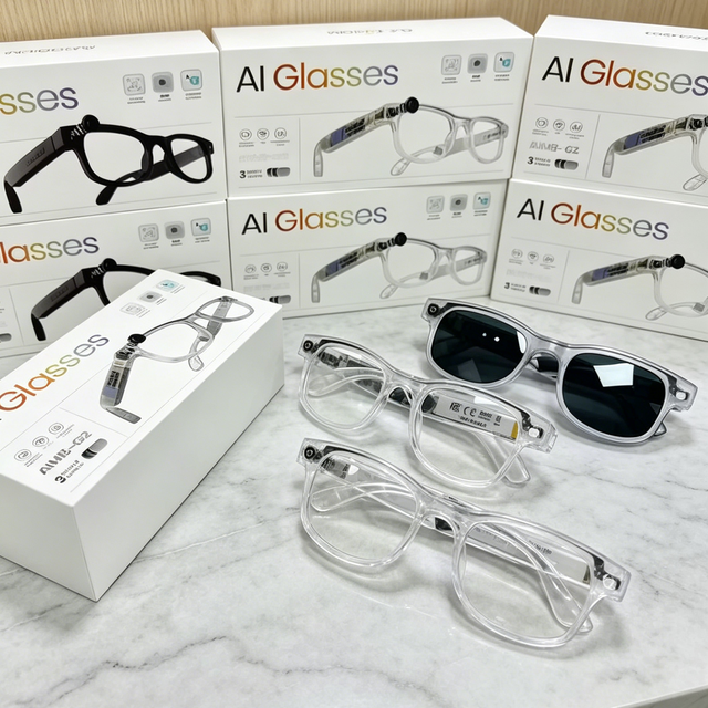 Aimb-G2 Ai Translator 800W High-Definition Photo Video Recording Simultaneous Translation Smart Glasses Camera IPX-5 Waterproof