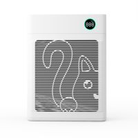 Purificateur d'air intelligent WiFi Tuya avec lampe UV germicide et aromathérapie