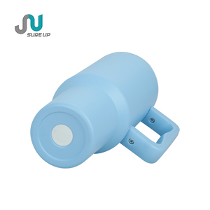 Thermos isotherme moderne en acier inoxydable à double paroi de 40 oz avec paille, anti-fuite, base anti-chute, facile à nettoyer pour usage quotidien (vente en gros) - Product Image 5