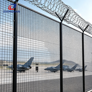 Panneaux de clôture anti-coupure 358 à vue claire de haute qualité, clôture à mailles denses de haute qualité, clôture anti-escalade personnalisée pour prison - Product Image 2