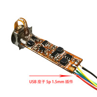 Module de caméra endoscopique USB industrielle 8MP LED pour la détection de canalisations, avec autofocus et capteur IMX179 intégré