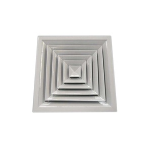 <span class=keywords><strong>Grille</strong></span> d'aération carrée en plastique à quatre voies <span class=keywords><strong>Grille</strong></span> d'aération en rangée - Product Image 1