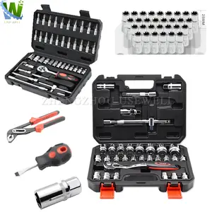 Automotive Trolley Servicing Tools Box Auto Cart Repair Set Vehicle Diagnostic Tools Kits for Garage Mechanic