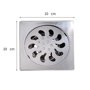 Vente en gros usine – Couvercle de siphon de sol rectangulaire en acier inoxydable 304, <span class=keywords><strong>anti</strong></span>-odeur, attrape-cheveux, au <span class=keywords><strong>meilleur</strong></span> prix - Product Image 3
