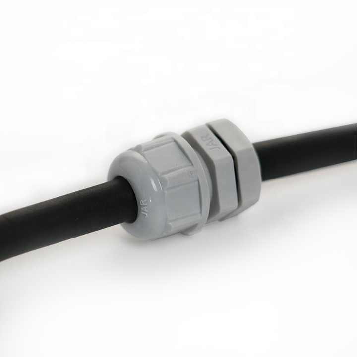 Kabelverschraubung M40 7 Löcher wasserdicht IP68 Dichtung Nylon Verstellbar Überwurfmutter für Draht von 6,2 bis 8 mm Durchmesser