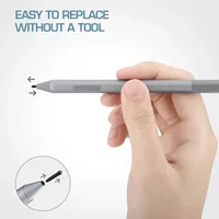 Embouts de stylet pour Microsoft Surface Pro 4/5/6/7, remplacement de la pointe du stylet pour tablette, rejet de la paume, caoutchouc haute sensibilité, recharges de crayon