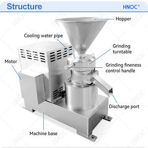 HNOC, Tahini gigante <span class=keywords><strong>de</strong></span> alta calidad, máquina <span class=keywords><strong>de</strong></span> molinillo <span class=keywords><strong>de</strong></span> <span class=keywords><strong>almendras</strong></span> y pasta <span class=keywords><strong>de</strong></span> sésamo y cacahuete <span class=keywords><strong>de</strong></span> mantequilla <span class=keywords><strong>de</strong></span> nuez - Product Image 2