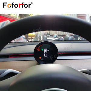 Mini groupe numérique pour <span class=keywords><strong>Tesla</strong></span> modèle <span class=keywords><strong>3</strong></span>/Y Mini LCD tableau de bord tableau de bord compteur de vitesse lecteur de <span class=keywords><strong>cockpit</strong></span> - Product Image 5
