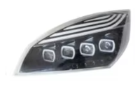 Phares LED pour camion, chromés ou noirs, état neuf, certifiés DOT pour Cascadia 2018