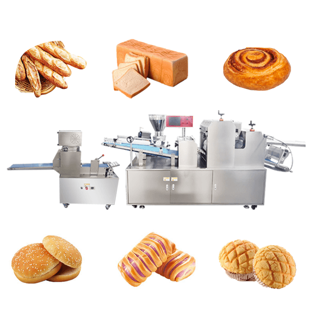 High Quality Electric Automatic Loaf Plastic Bag Long Flat Bread Making Machine