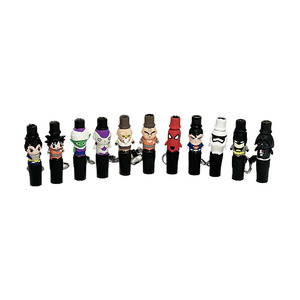 Top vente japonais dessin animé <span class=keywords><strong>Anime</strong></span> personnages Shisha embout narguilé accessoires de fumer narguilé conseils avec corde de suspension - Product Image 2